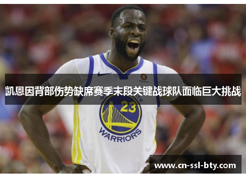 凯恩因背部伤势缺席赛季末段关键战球队面临巨大挑战